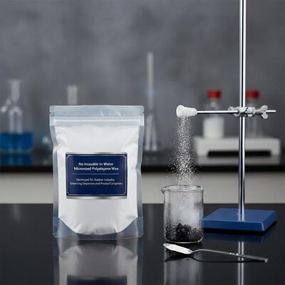 ゴム産業向けに開発された、水に不溶性の微粉化ポリエチレンワックス。分散性と製品寿命を向上させます。